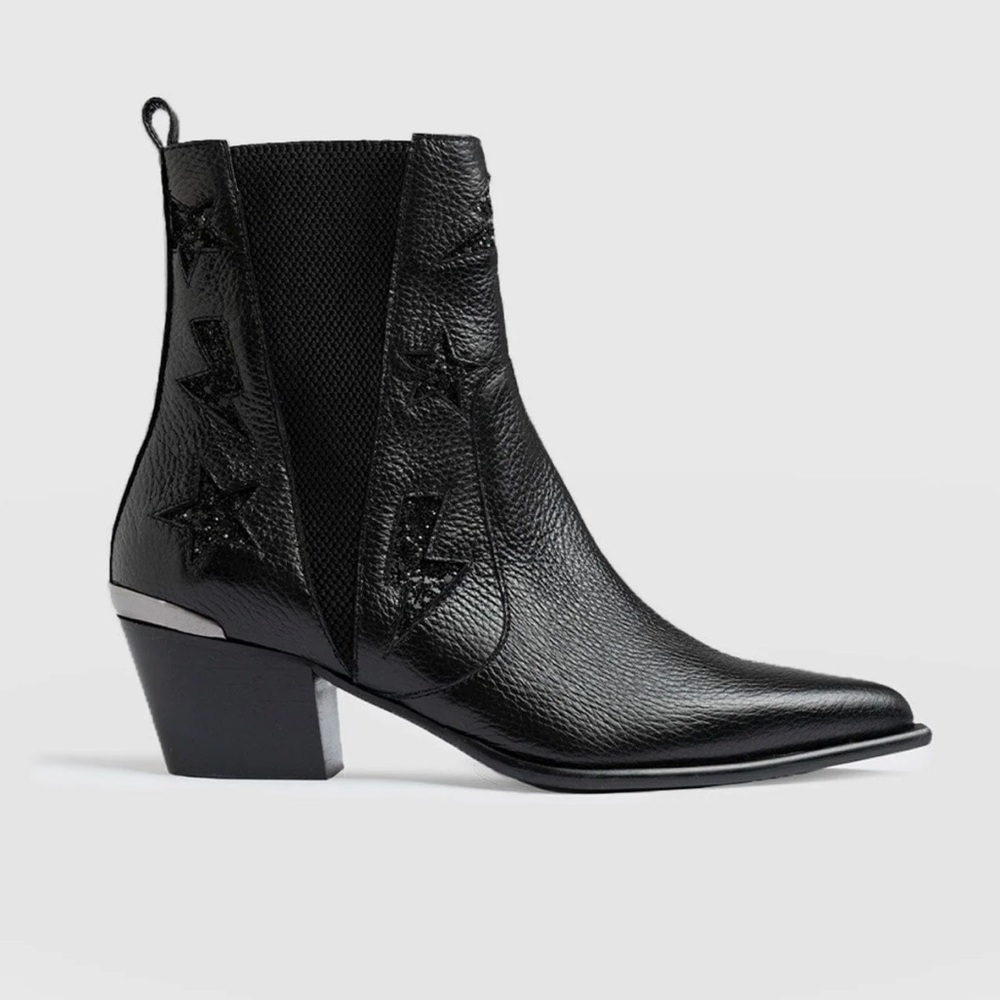 Billie Rock Black Boots